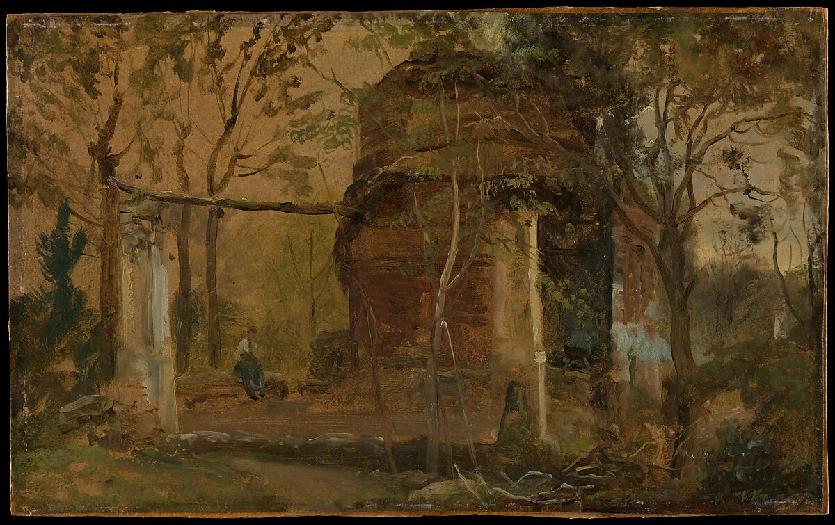 Mausoleum of San Vito near Pozzuoli — Johan Christian Dahl
