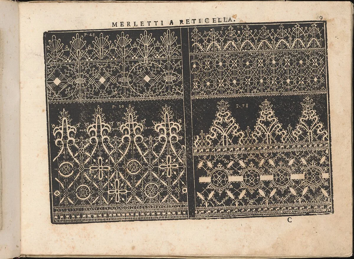 Fiore D'Ogni Virtu Per le Nobili Et Honeste Matrone, page 9 (recto) — Isabella Catanea Parasole|Antonio Fachetti