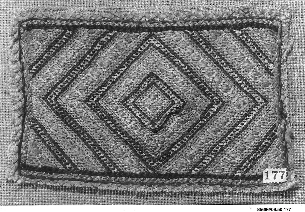 Peasant costume fragment — Unknown