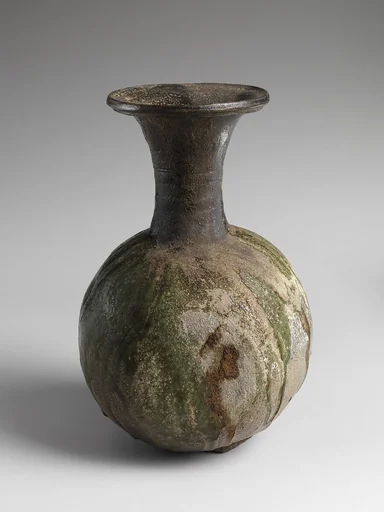 須恵器長頸壺|Long-Necked Jar