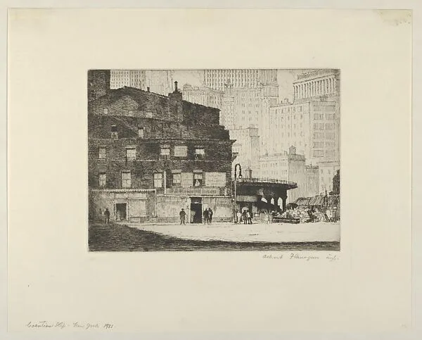 Coenties Slip, N. Y. — Albert E. Flanagan