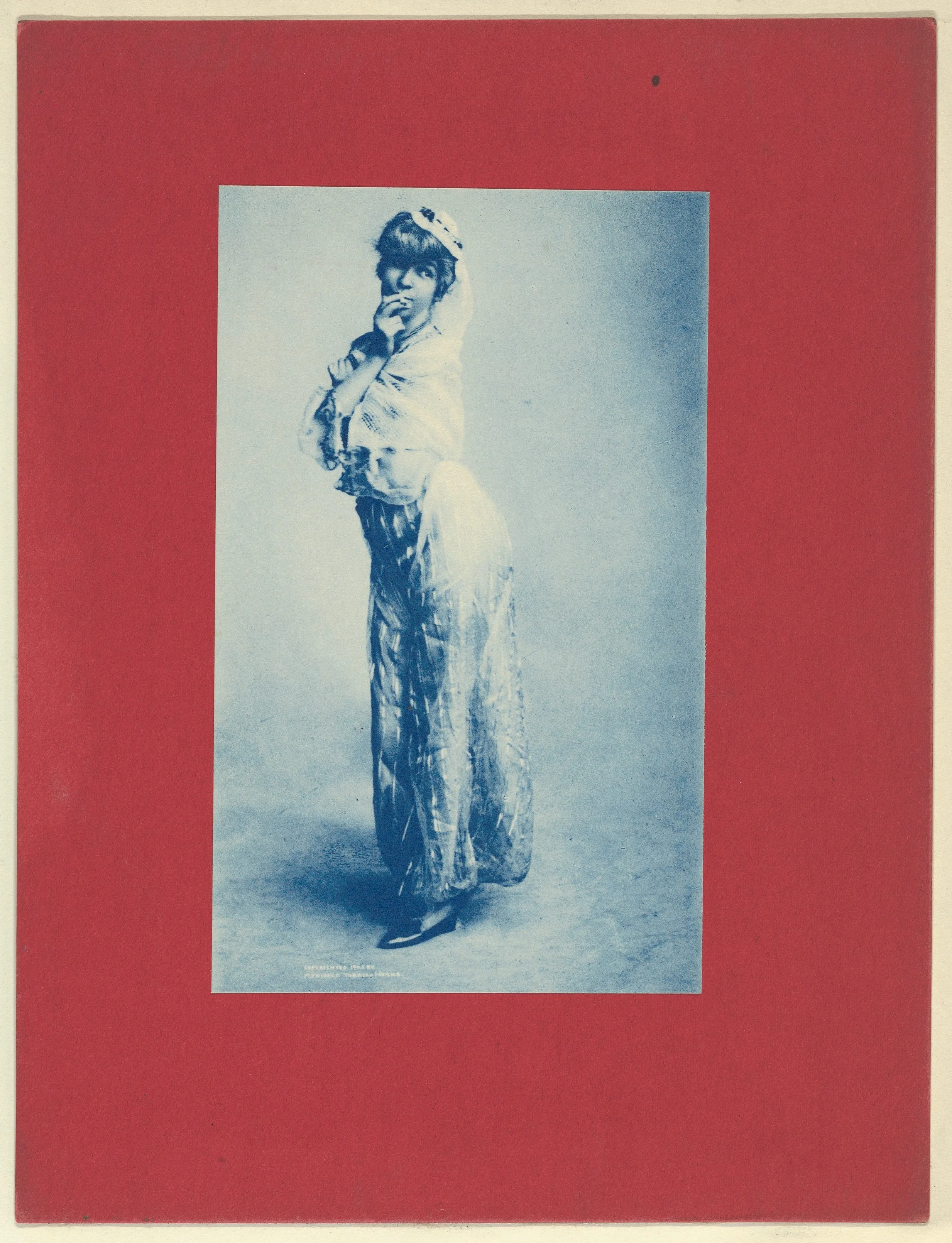 Plate 2, from Little Egypt Actresses series (T2), issued by Monopole Tobacco Works to promote Khedive Egyptian Cigarettes — Monopole Tobacco Works