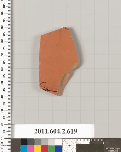 Terracotta fragment of a column-krater (bowl for mixing wine and water)