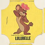Lulubelle, from the Disney Cartoon Characters bread end labels series (D290-6) — Walt Disney Productions