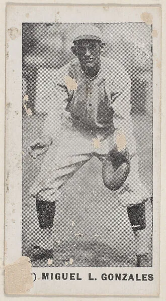 Miguel L. Gonzales from the Baseball Players photo series (W502) — Unknown