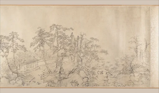 清 高簡 説詩圖 卷|Discourse on Poetry
