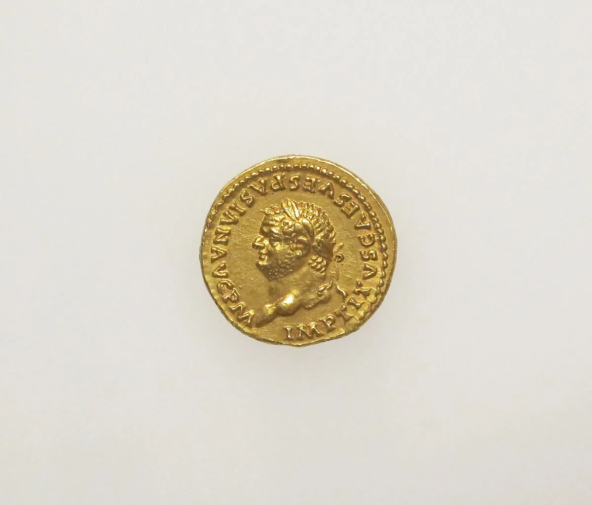 Gold aureus of Titus — Unknown