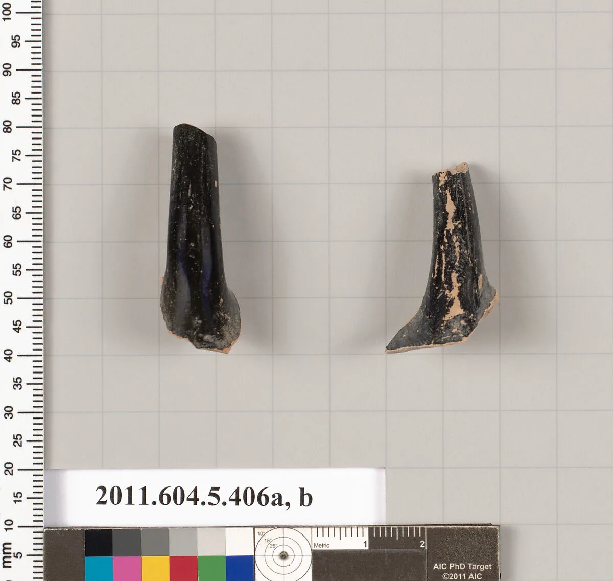Terracotta fragments of kylikes (drinking cups) — Unknown