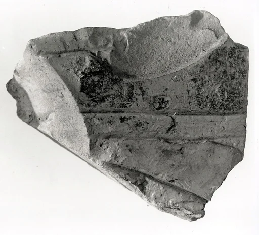 Sunk relief fragment