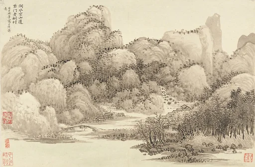 清　王翬、王時敏　仿古山水圖　冊|Landscapes after old masters