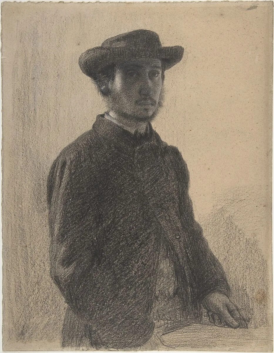 Self-Portrait — Edgar Degas|Edgar Degas
