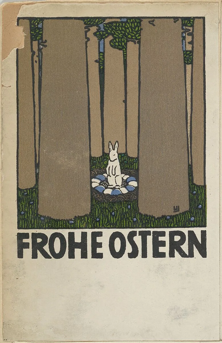 Happy Easter (Frohe Ostern) — Urban Janke|Wiener Werkstätte
