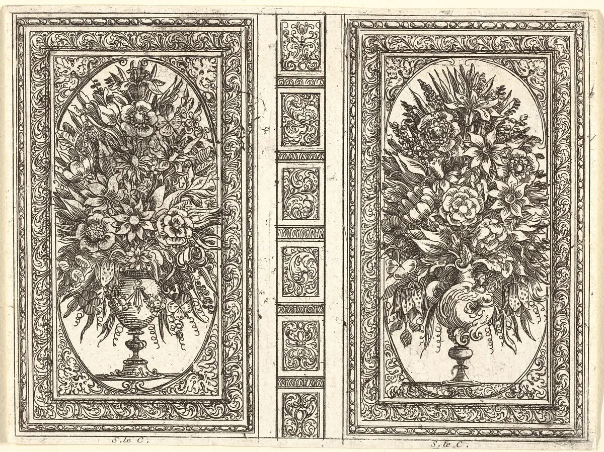Book Cover (Two Flower Vases) — Sébastien Leclerc I