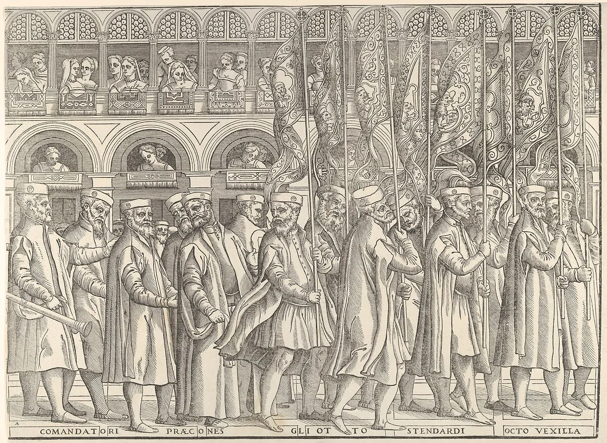 Procession of the Doge in Venice — Matteo Pagano