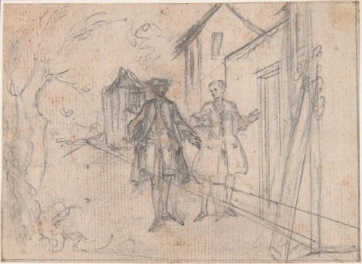 Study for an Engraving of "Songs in the Opera of Flora"