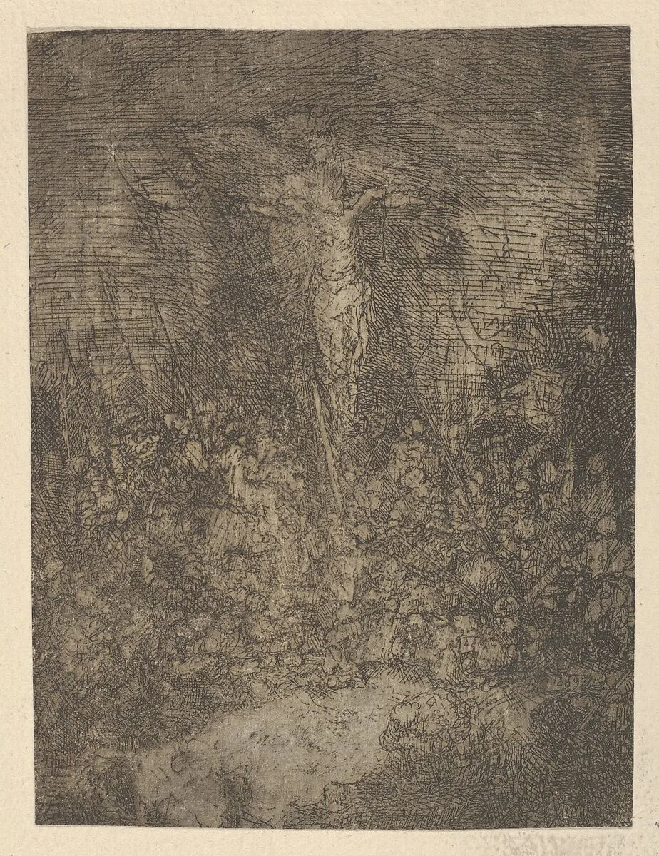 La Crucifixion (The Crucifixion) — Rodolphe Bresdin