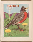 Robin from Eggers Bird Booklets (W607) — Unknown
