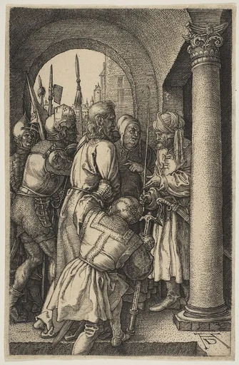 Christ before Pilate, from "The Passion"