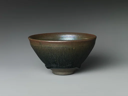 中國 南宋 建窯 兔毫釉茶碗|Tea Bowl with “Hare’s-Fur” Glaze