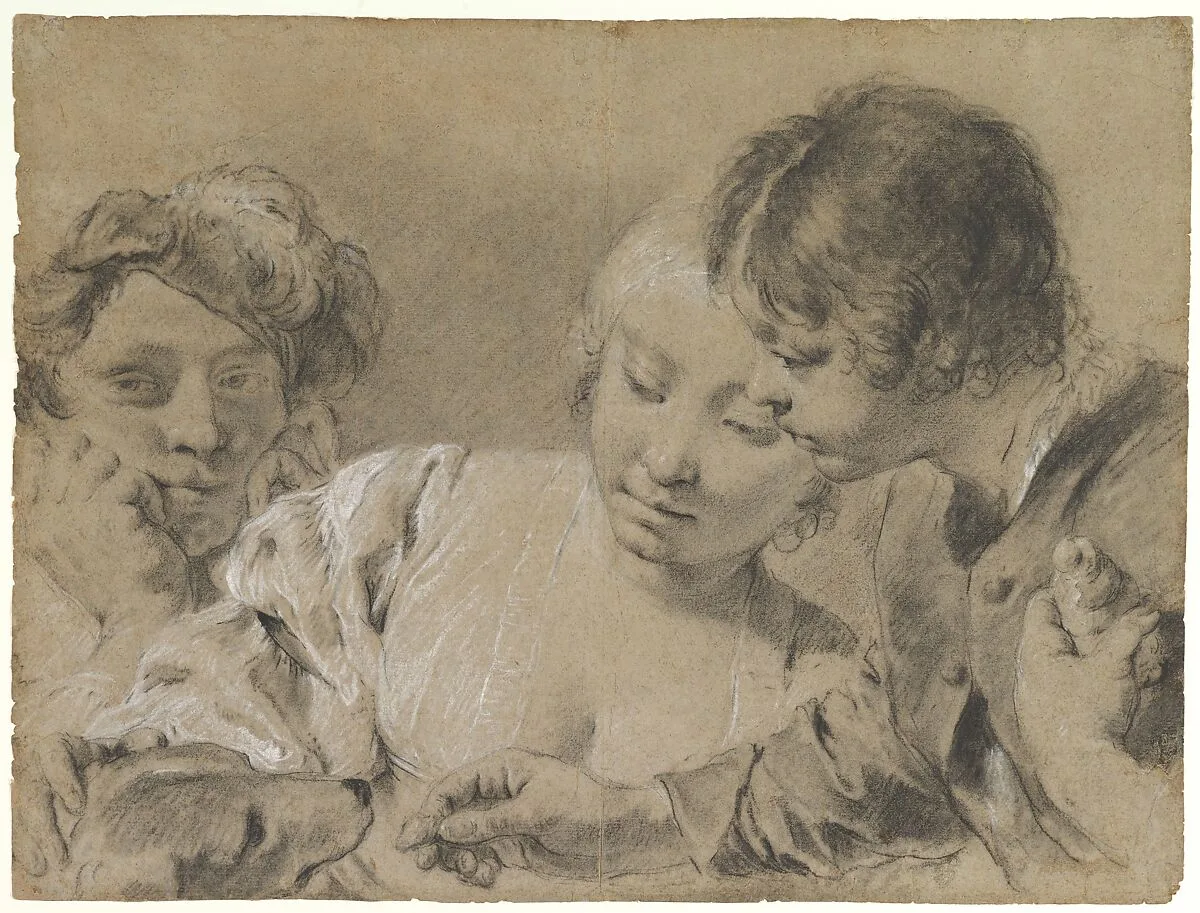 Feeding the Dog — Giovanni Battista Piazzetta