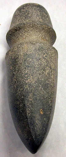 Pointed and Grooved Stone Blade
