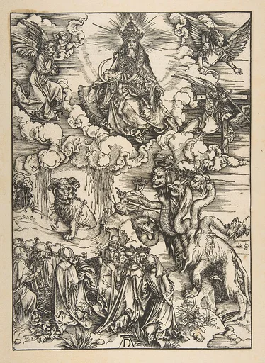 The Beast with Two Horns Like a Lamb, from "The Apocalypse", Latin Edition
