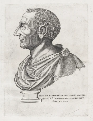 Speculum Romanae Magnificentiae: Bust of Livy