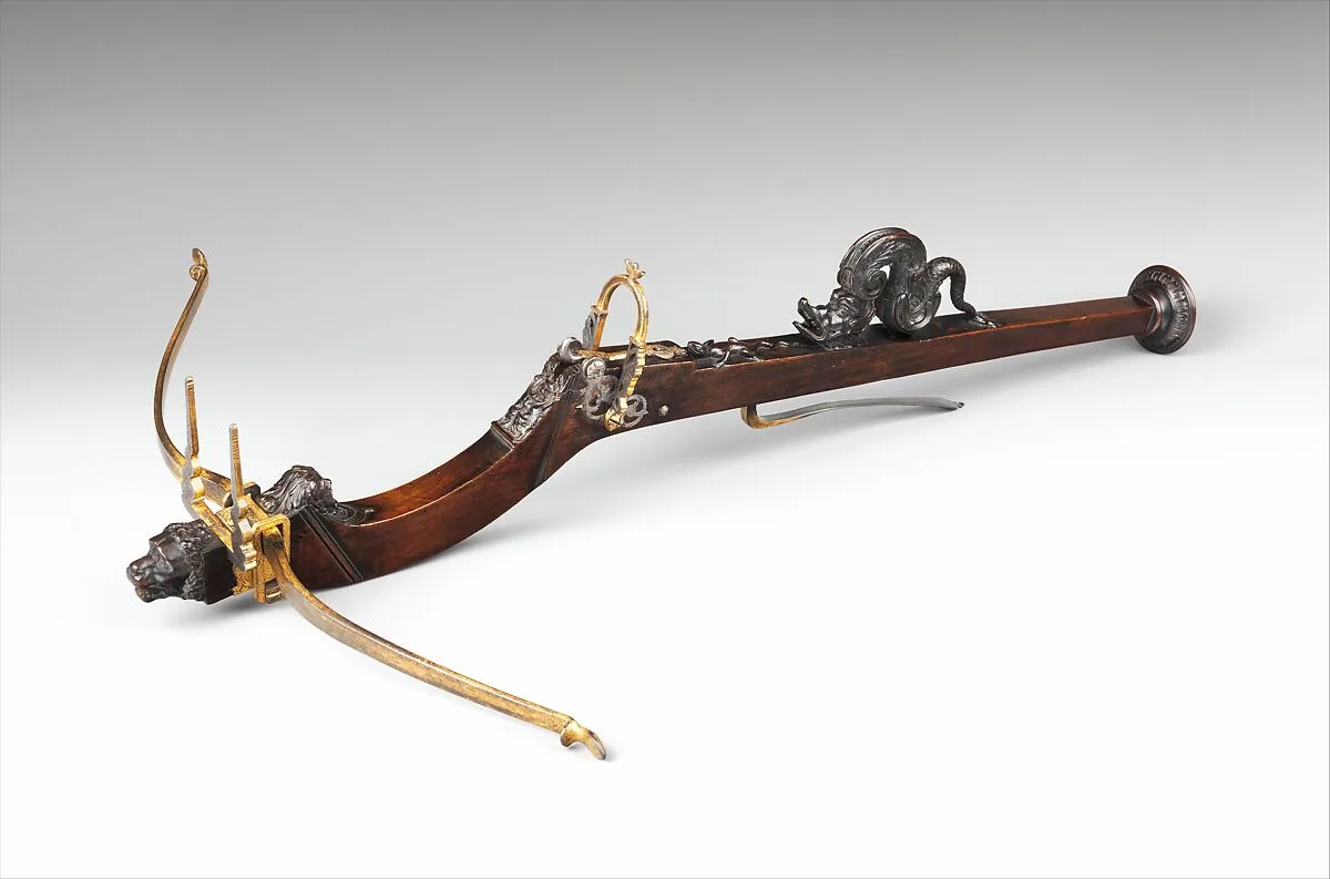 Small Pellet Crossbow, probably for a Woman or Child — Unknown
