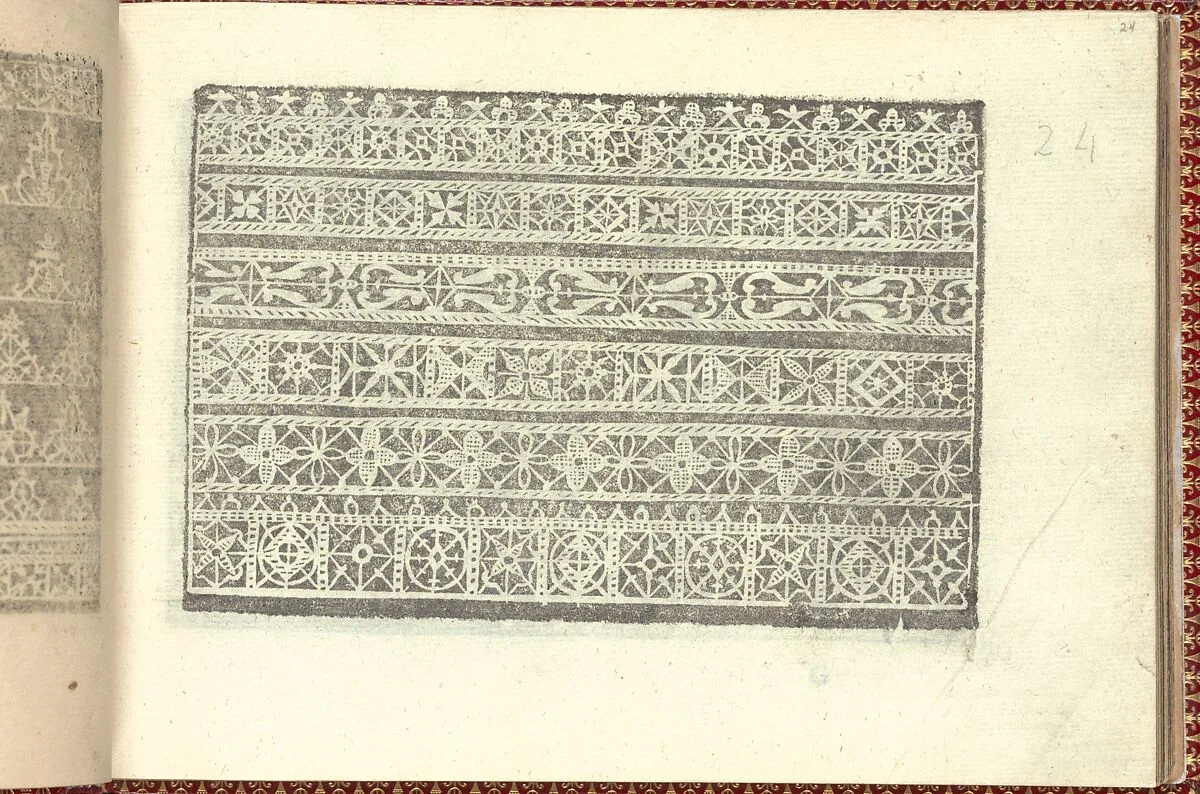 Corona delle Nobili et Virtuose Donne: Libro I-IV, page 24 (recto) — Cesare Vecellio