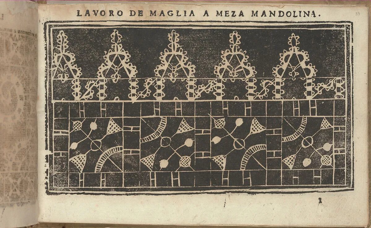 Studio delle virtuose Dame, page 33 (recto) — Isabella Catanea Parasole|Antonio Fachetti