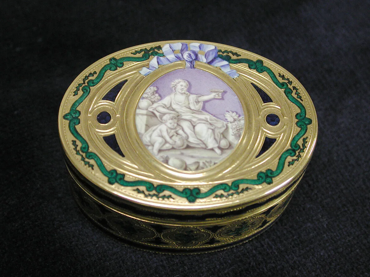 Snuffbox — Pierre Médard Mothet