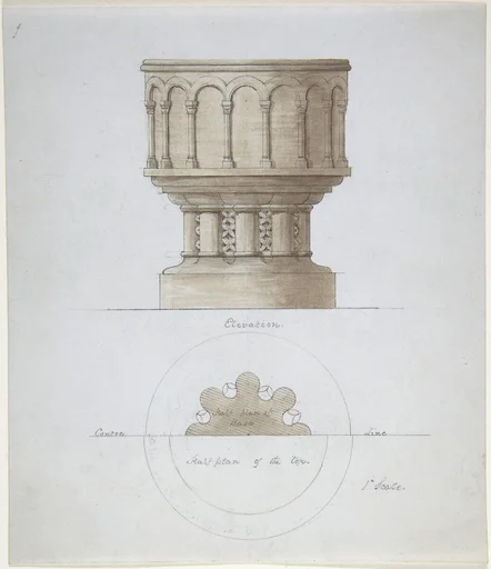 Romanesque Style Font