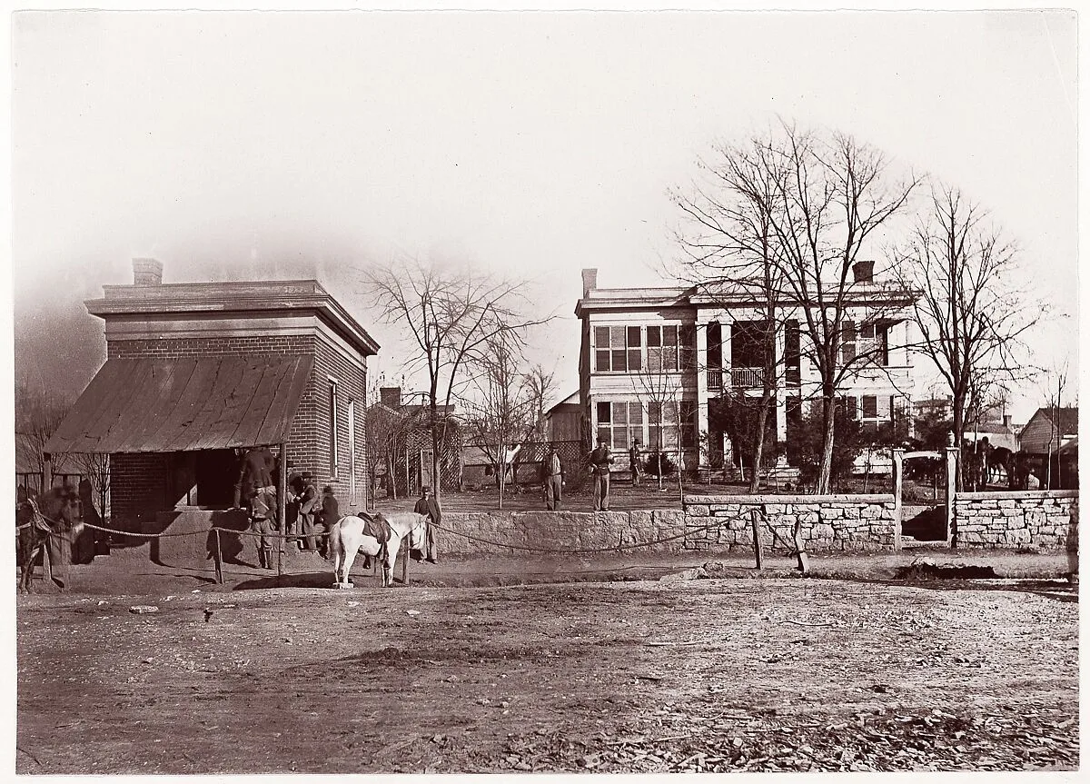 Provost Marshals Headquarters, Chattanooga — George N. Barnard|Mathew B. Brady