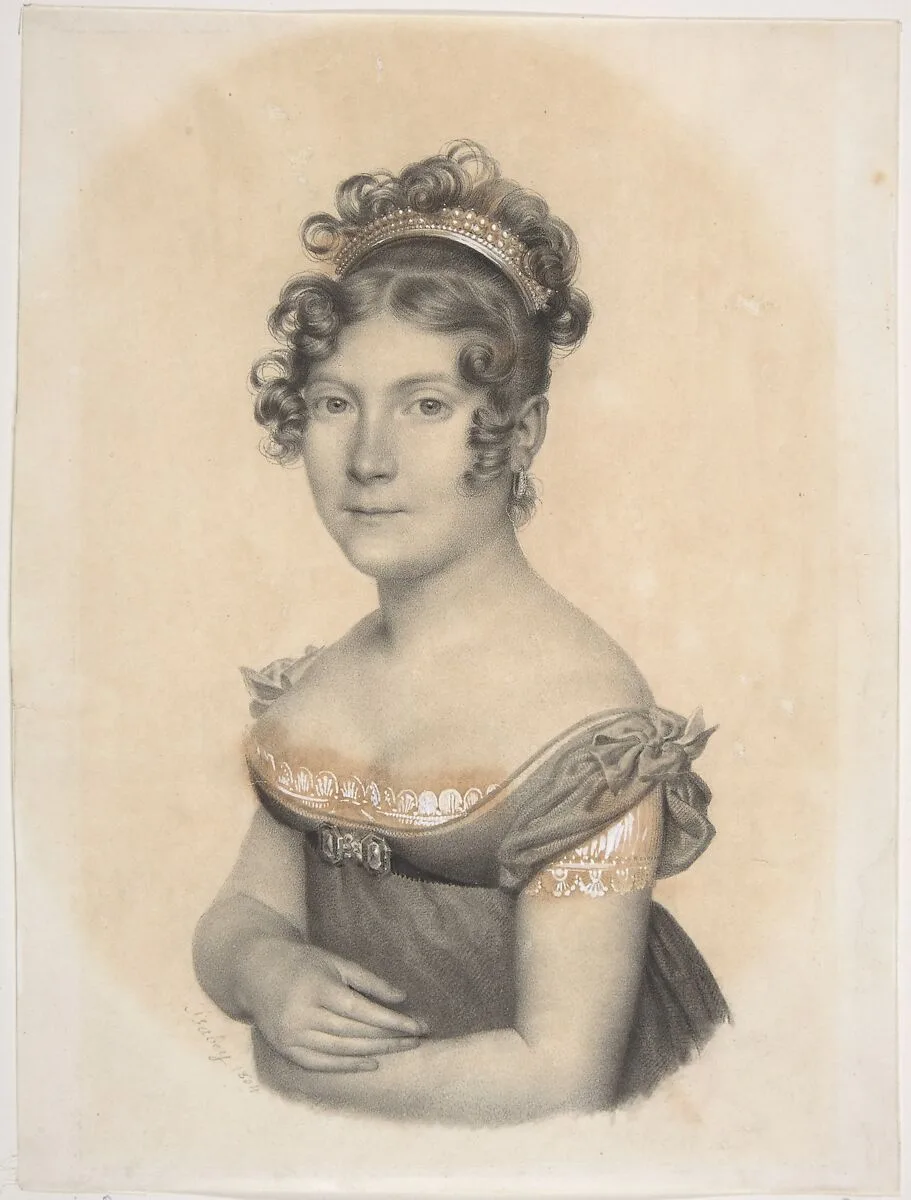 Lady of the Court of Napoléon I — Jean-Baptiste Isabey