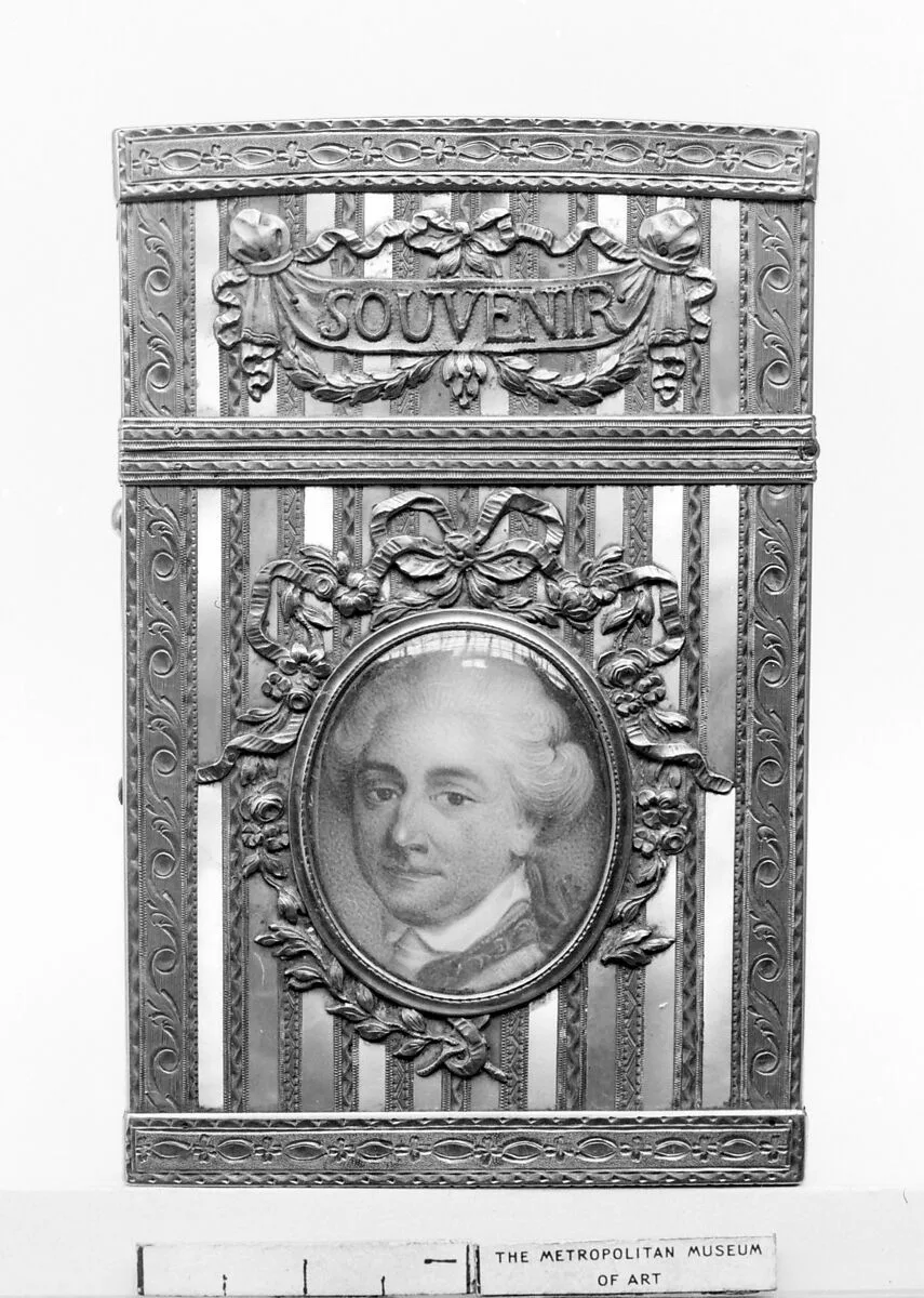 Souvenir with portrait of Stanislaus II, King of Poland — Joseph Kosinski|Marcello Bacciarelli