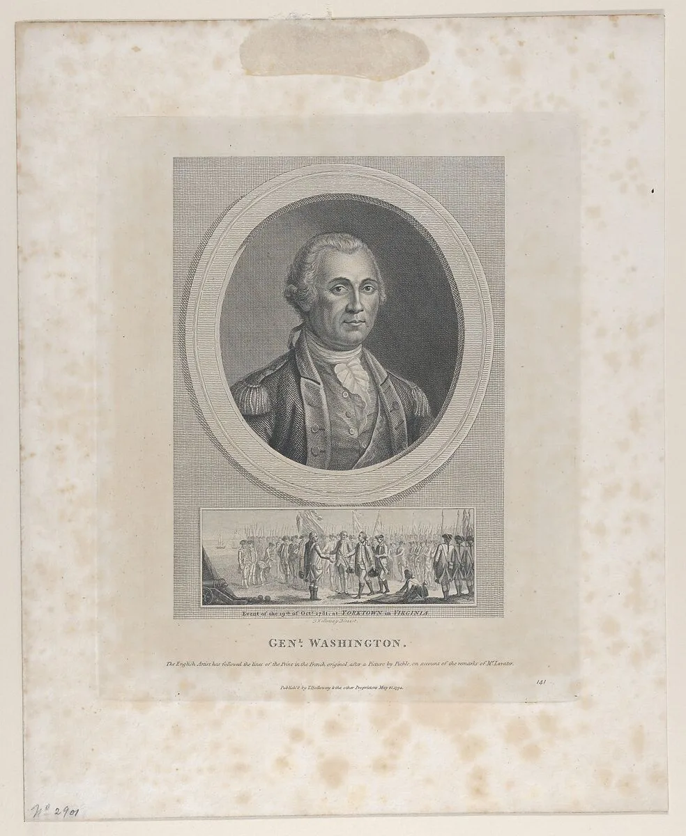 General Washington — Thomas Holloway|Charles Willson Peale|George Washington