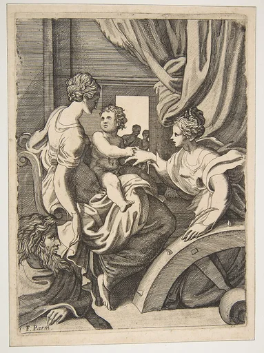 The mystic marriage of Saint Catherine