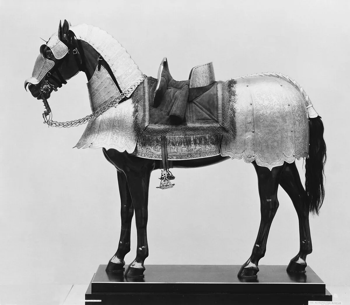 Cantle Plate (Rear Saddle Plate) From a Horse Armor Probably Made for Count Antonio IV Collalto (1548–1620) — Unknown