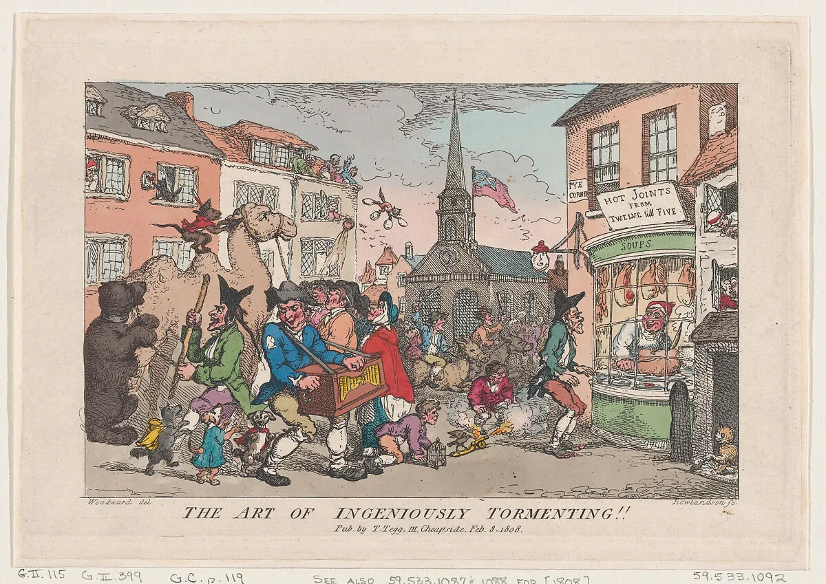 The Art of Ingeniously Tormenting — George Murgatroyd Woodward|Thomas Tegg|Thomas Rowlandson