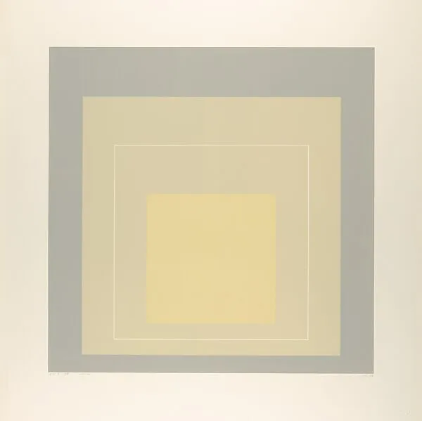 White Line Squares VII (Series I) — Josef Albers|Gemini G.E.L.