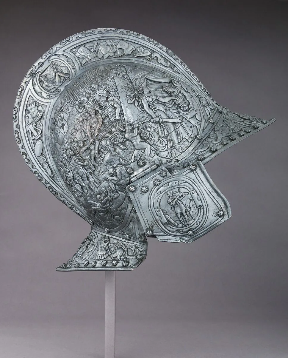 Electrotype Reproduction of a 16th Century Italian Helmet — Unknown