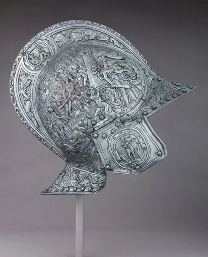 Electrotype Reproduction of a 16th Century Italian Helmet