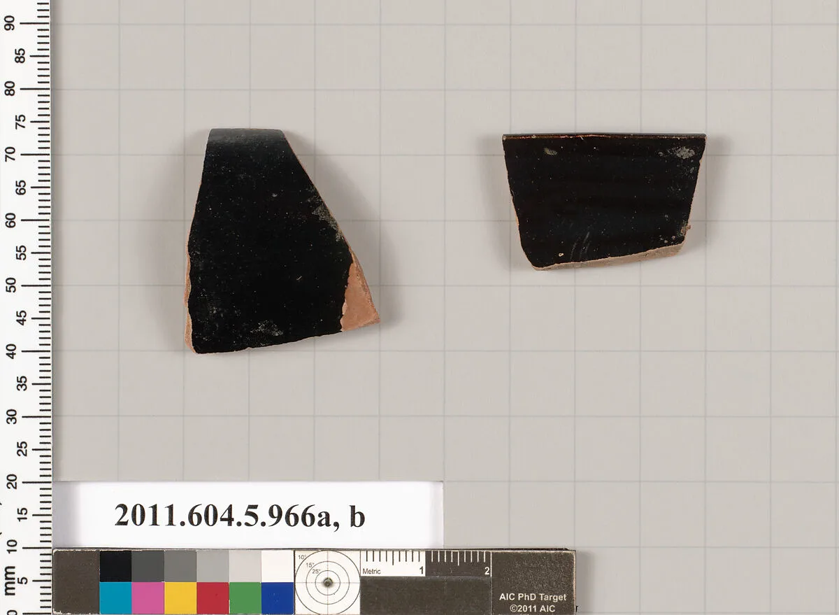 Terracotta rim fragments of kylikes (drinking cups) — Unknown