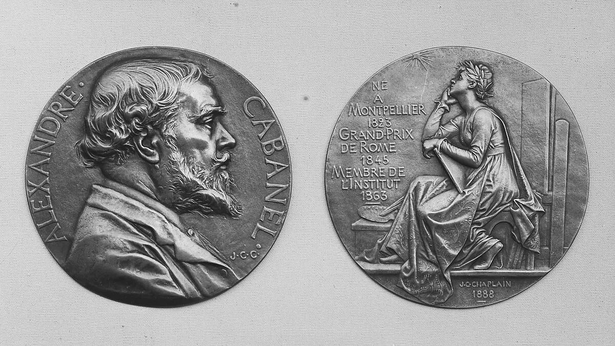 In honor of Alexandre Cabanel, history painter (1888) — Jules-Clément Chaplain