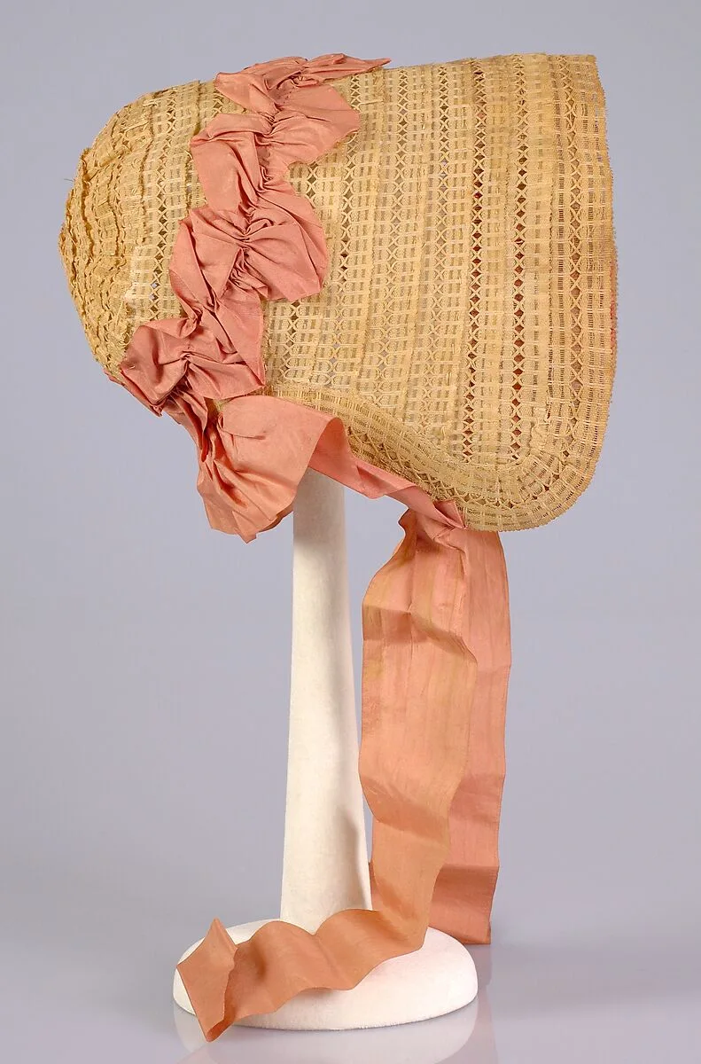 Poke bonnet — Unknown