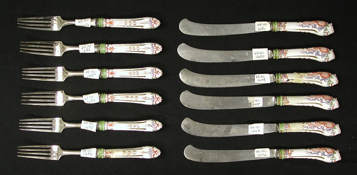 Fork — Claudius Innocentius Du Paquier period|Vienna