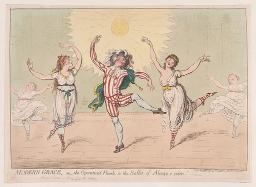 Modern Grace; - or the Operatical Finale to the Ballet of Alonzo e Caro