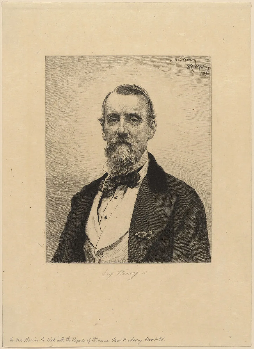 Samuel P. Avery — Léopold Flameng|Samuel Putnam Avery Sr.|Raimundo de Madrazo y Garreta