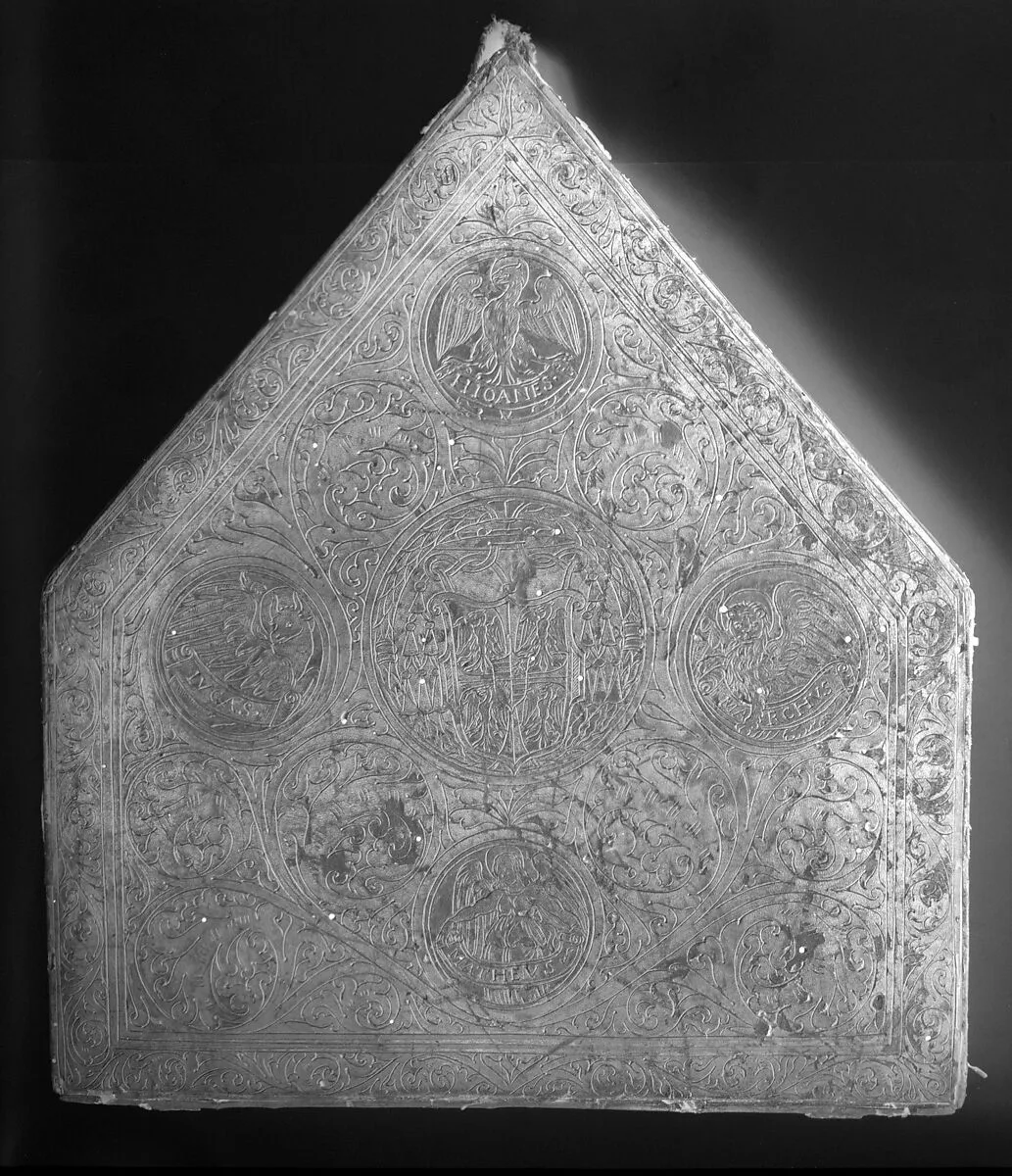 Mitre case with the arms of Cardinal Scipio Gonzaga — Unknown