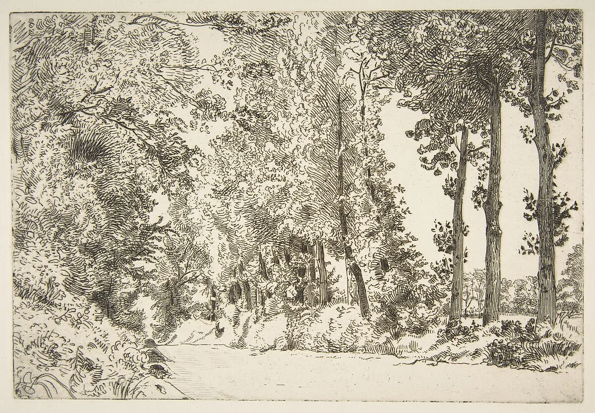 Rue des Bruyères, à Sèvres — Félix Bracquemond